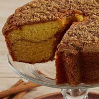 Zoomed in Image of Viennese Coffee Cake - Cinnamon (military)