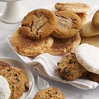 Zoomed in Image of Two Dozen Assorted Gourmet Cookies (military)