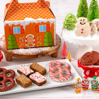 Zoomed in Image of Gingerbread Snack Box