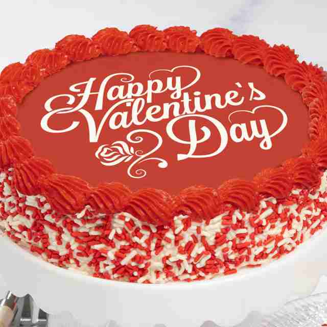 True Romance Valentine's Day Cake