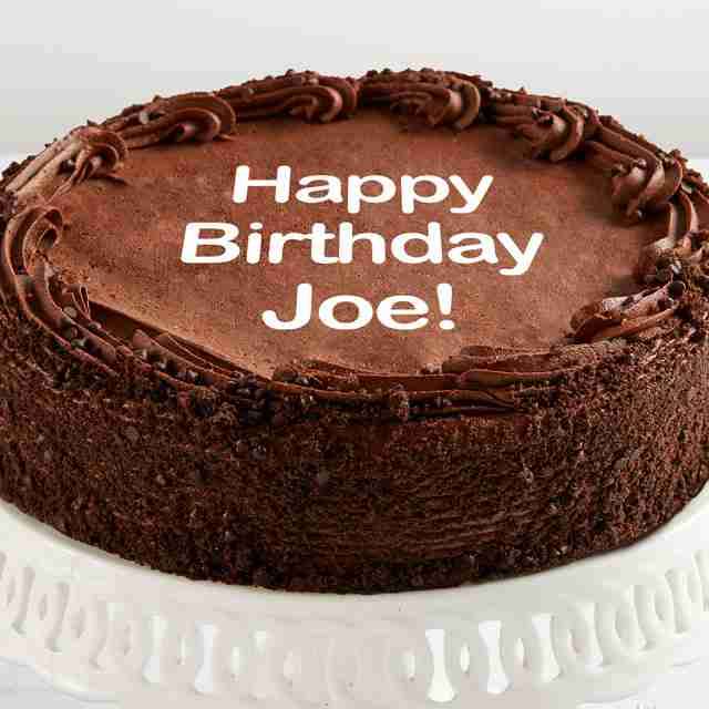 Image of Personalized 10-inch Chocolate Cake