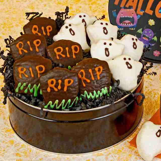 image of Happy Halloween Cookie Tin