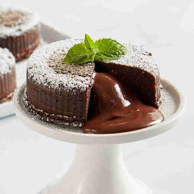 Image of Gluten-Free Chocolate Truffle Lava Cakes