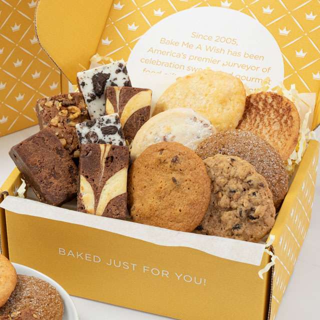 image of Cookie and Brownie Snack Box 