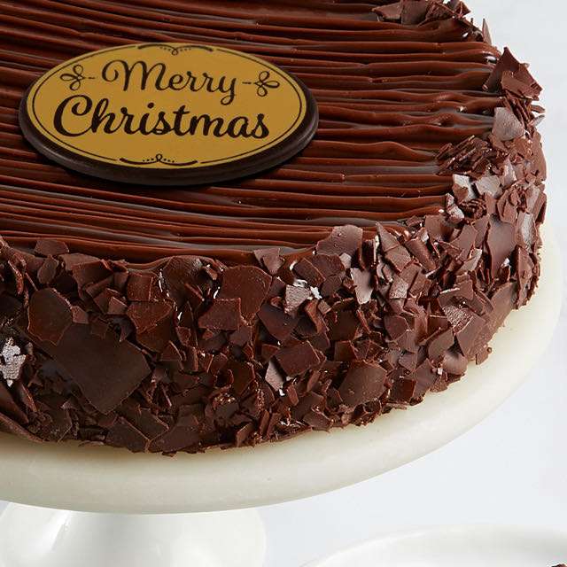 image of Triple Chocolate Enrobed Brownie Cake
