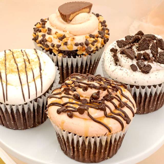 image of JUMBO Chocolate Lovers Cupcakes