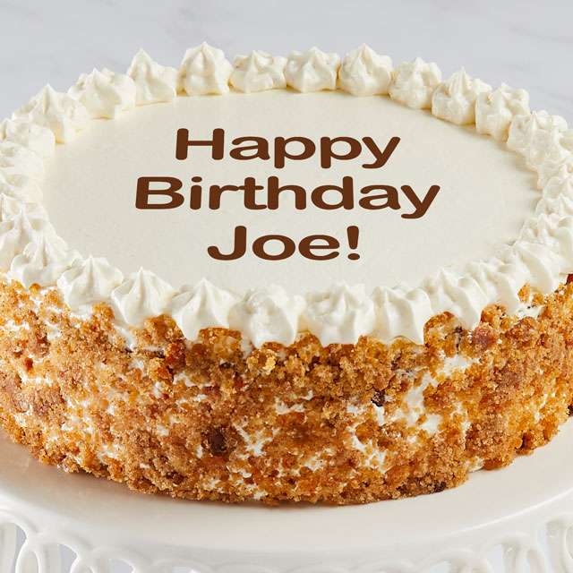 image of Personalized Carrot Cake