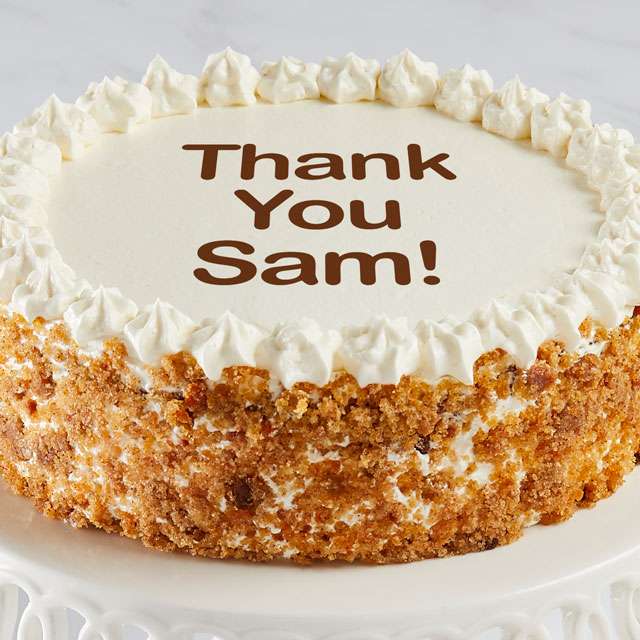image of Personalized Carrot Cake
