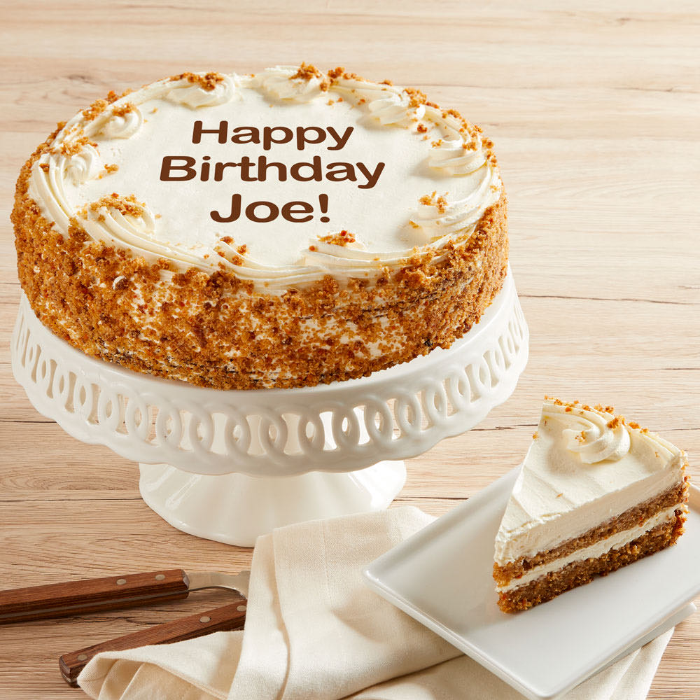  Personalized 10-inch Carrot Cake