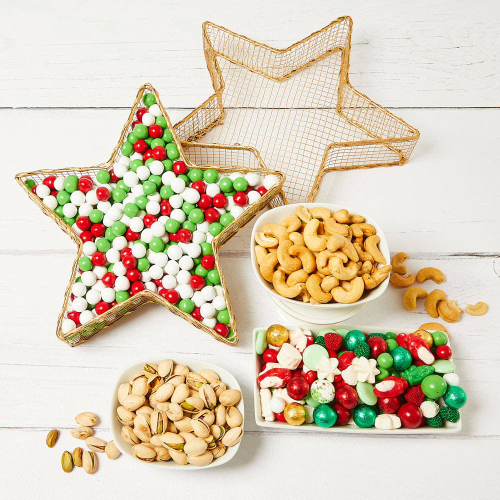  Tis The Season Star Tray