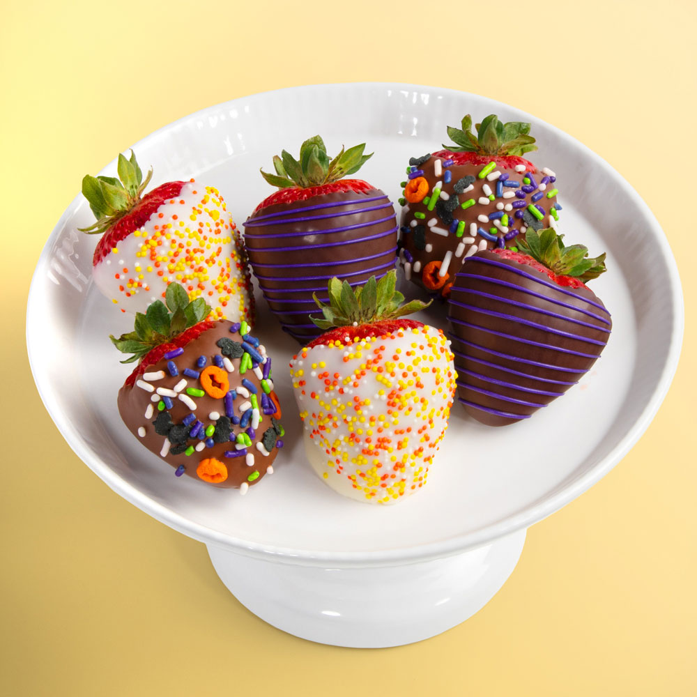  6pc Halloween Strawberries