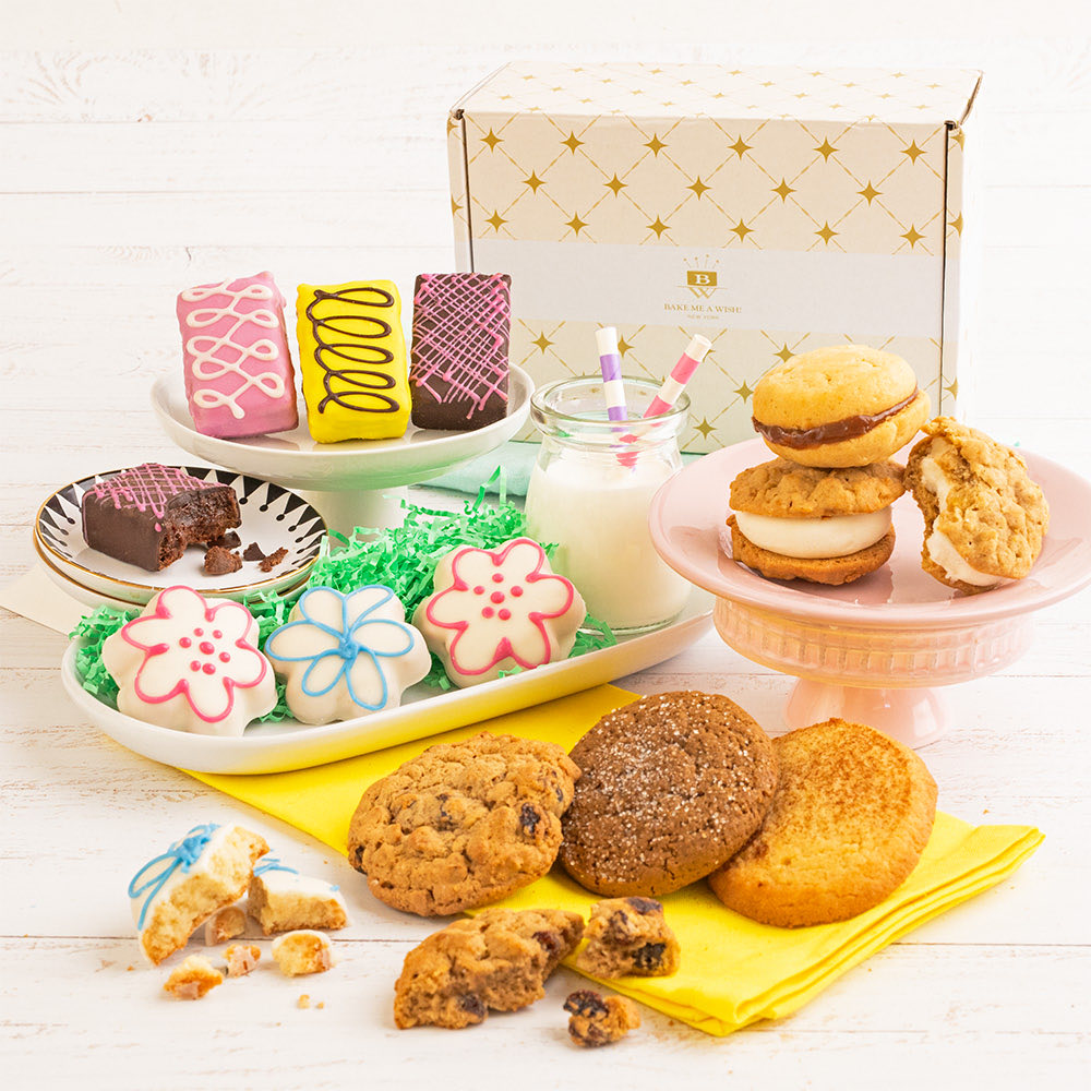  Springtime Cookie and Brownie Snack Box