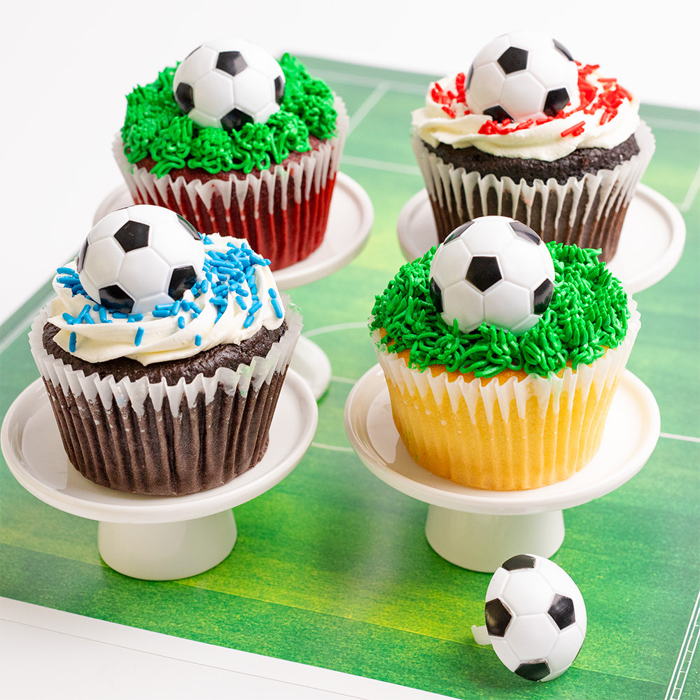  JUMBO Soccer Champion Cupcakes