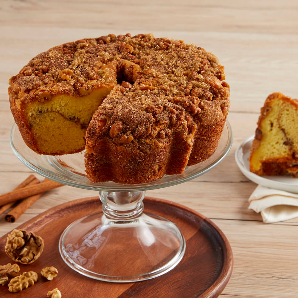  Viennese Coffee Cake - Cinnamon and Walnuts