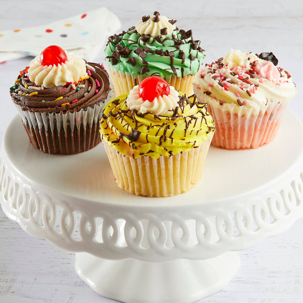  JUMBO Sundae Cupcakes