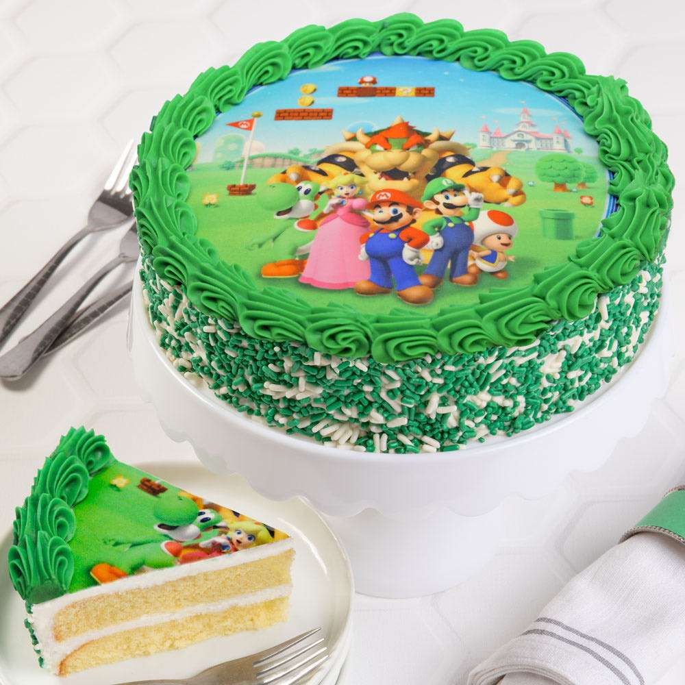 Image of Super Mario Cake