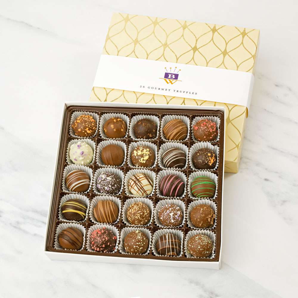 Handcrafted Chocolate Truffle Gift Box