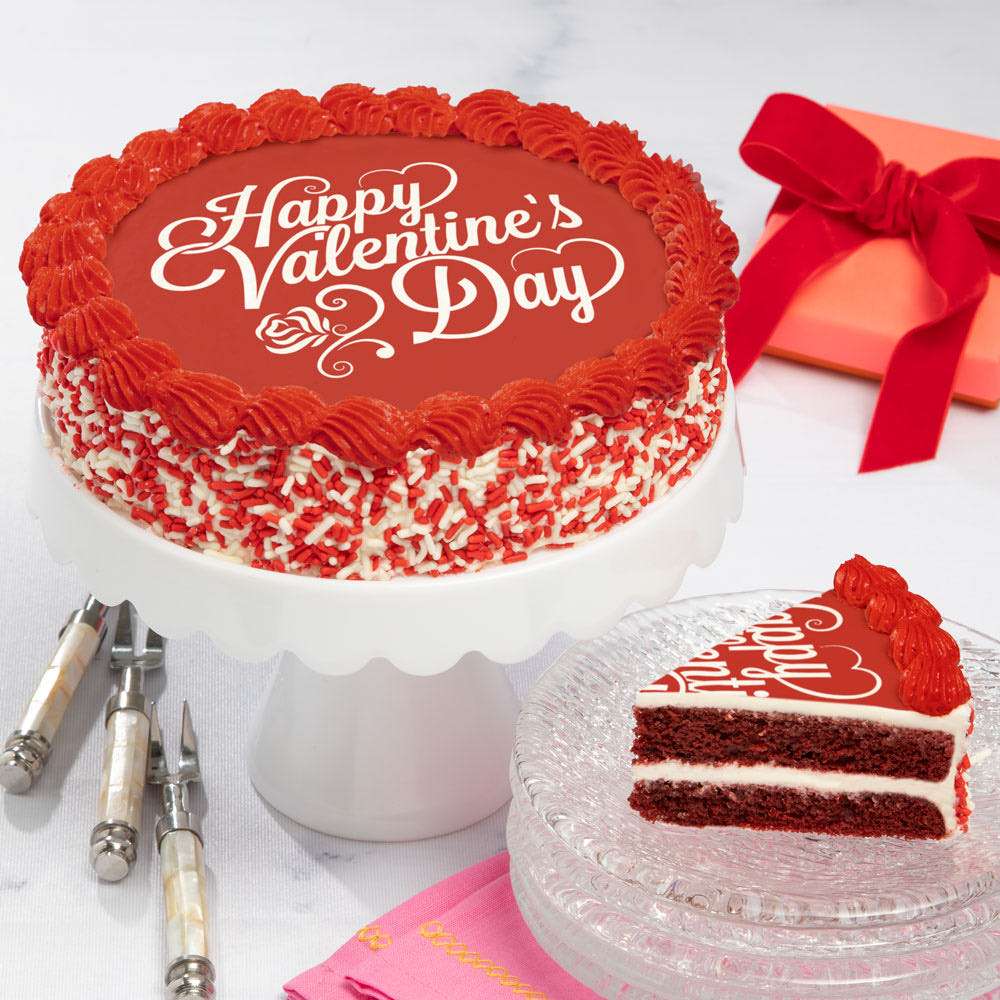 Image of True Romance Valentine's Day Cake