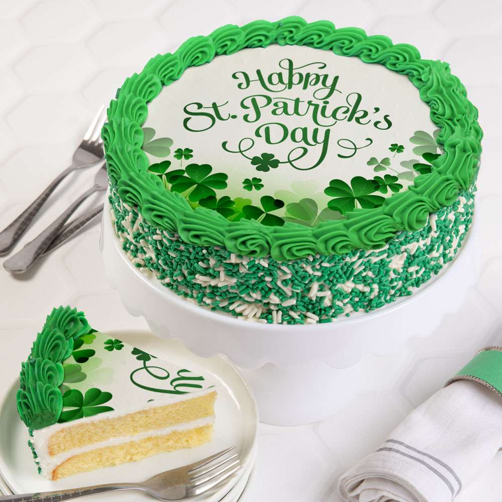 St. Patrick's Day Cake 