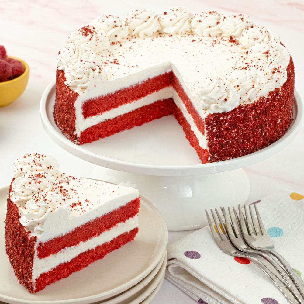 Image of Gluten-Free Red Velvet Cake 
