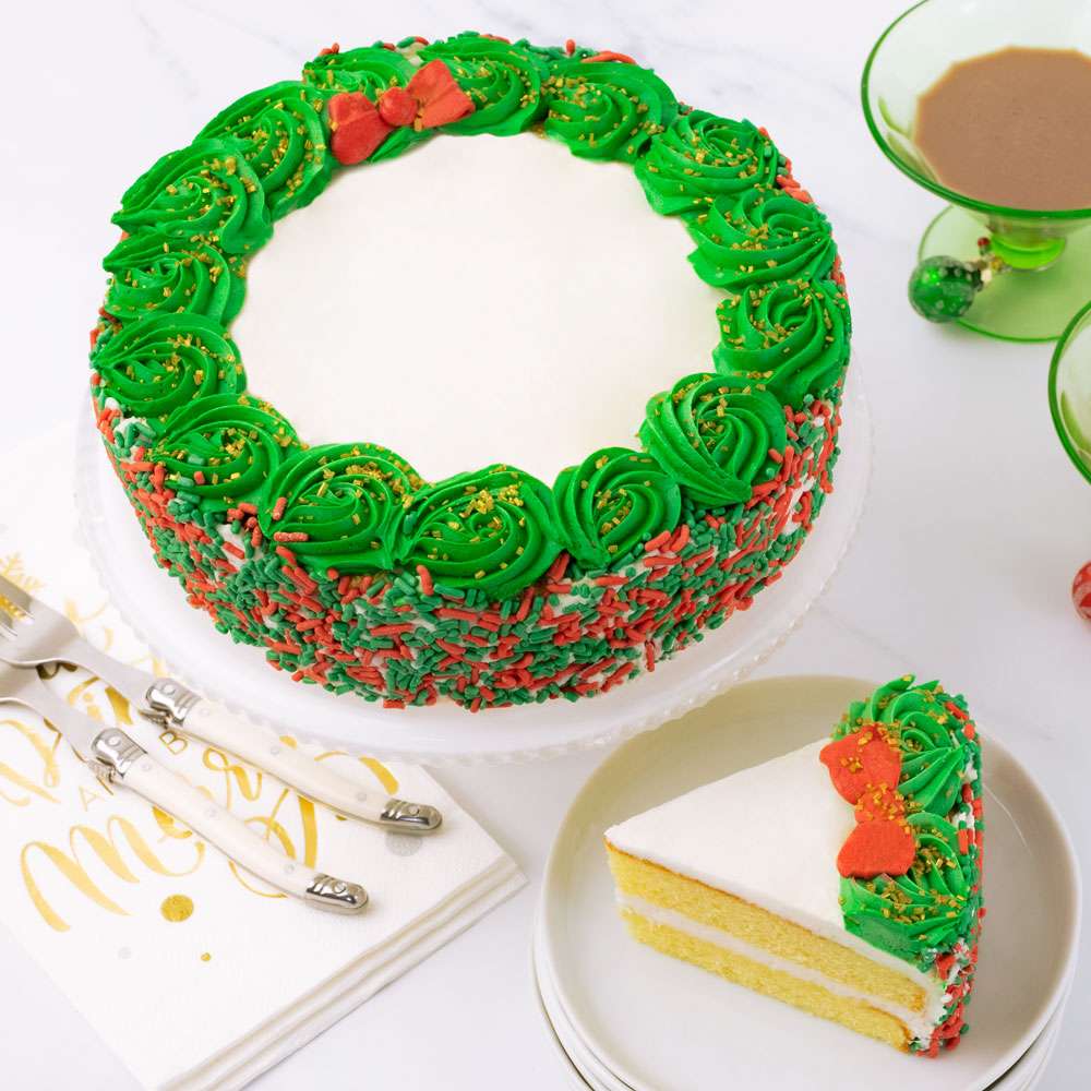Image of Wreath Cake