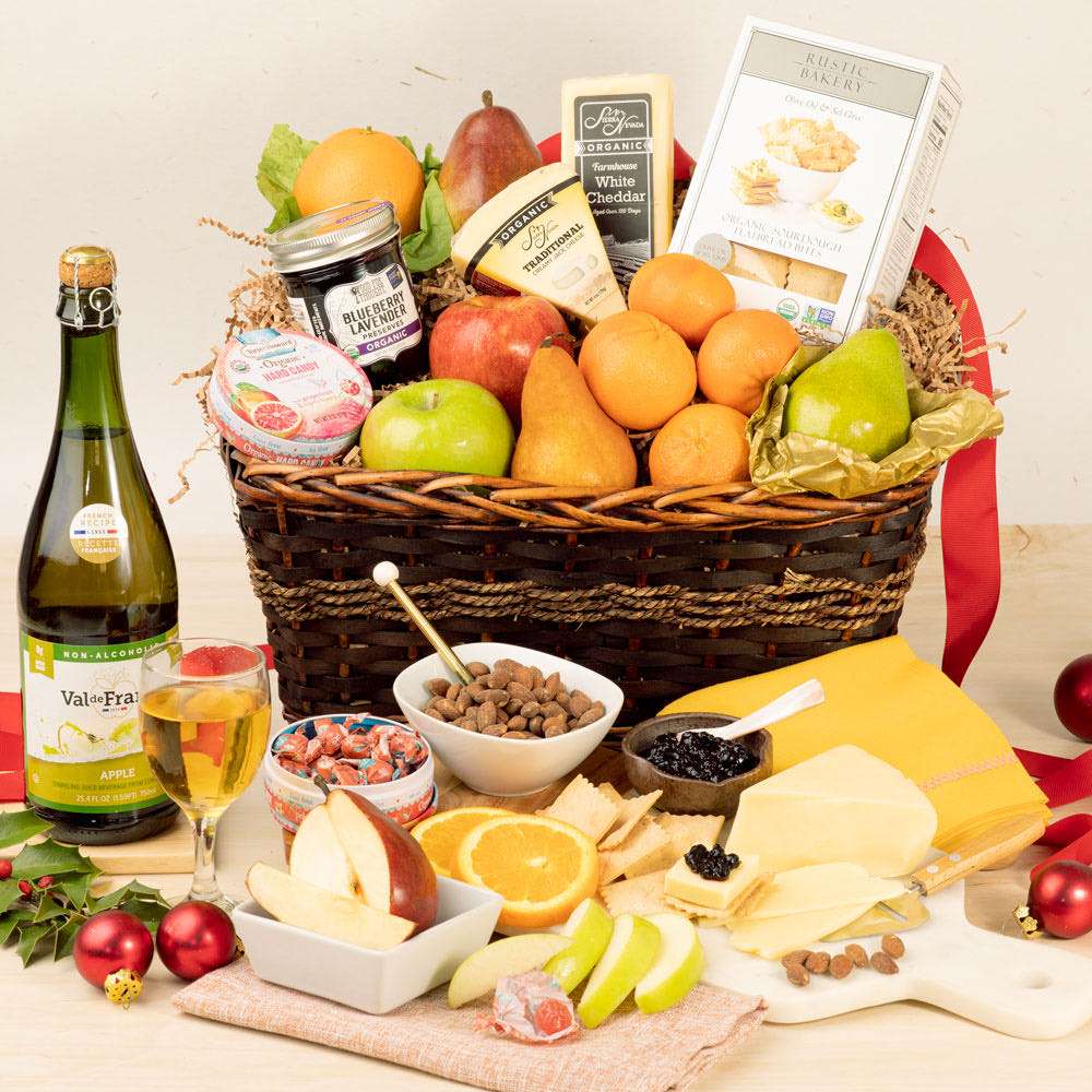 healthy food gift basket