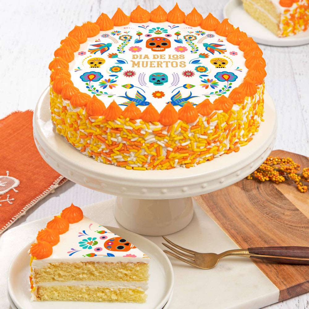Image of Day of the Dead Cake