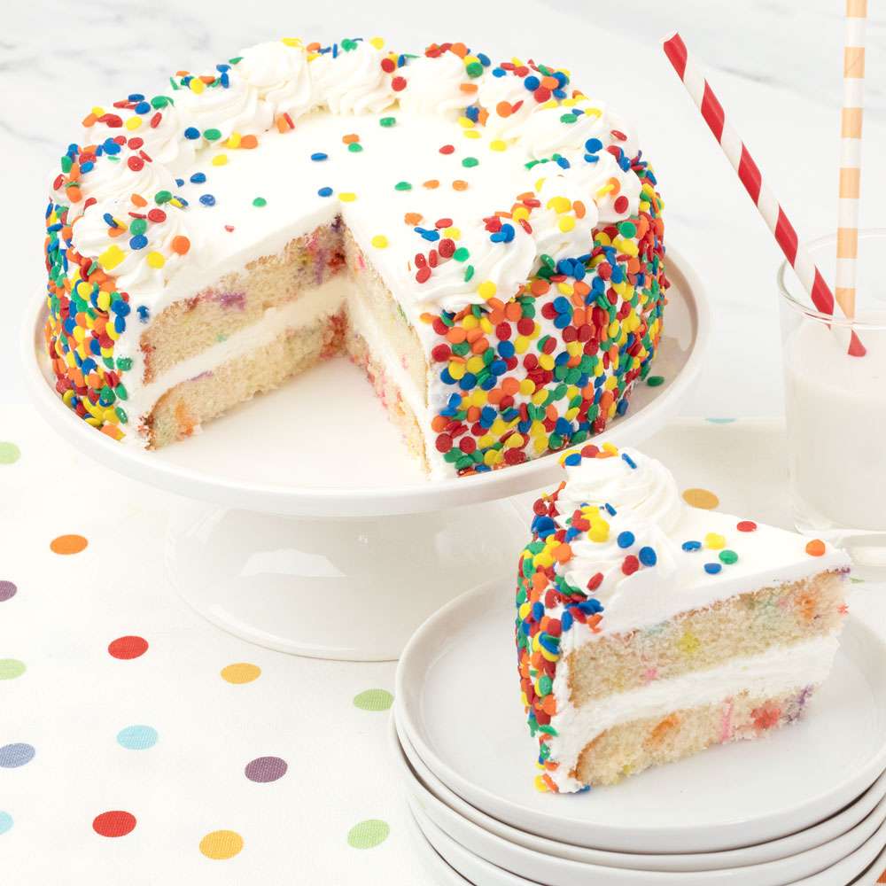 Classic Confetti Cake