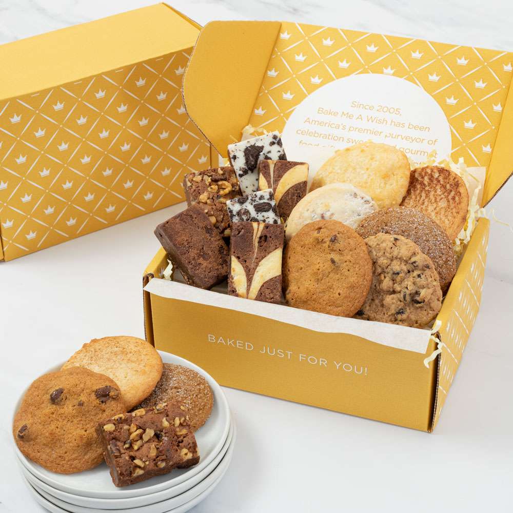 Cookie and Brownie Snack Box 