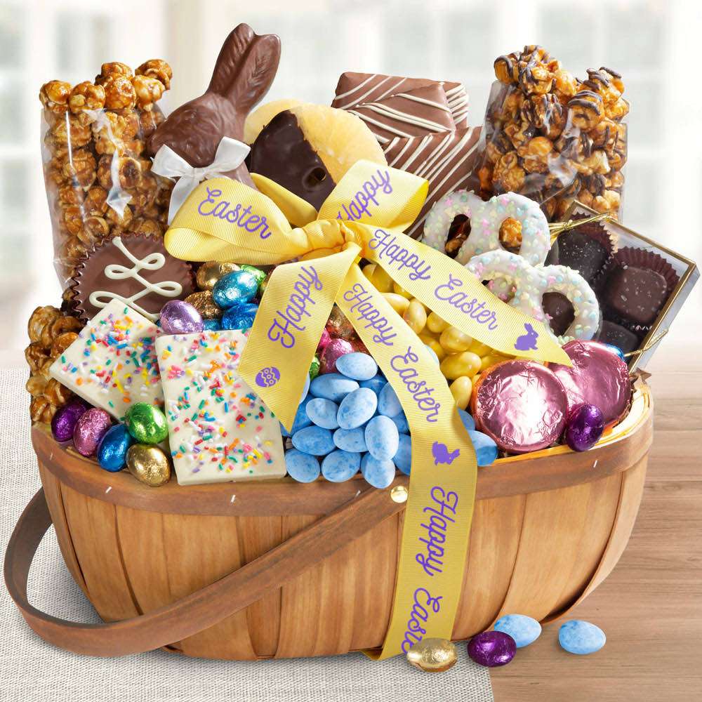 Image of Easter Chocolate Bliss Gift Basket