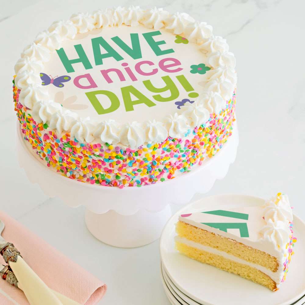 Have A Nice Day Cake