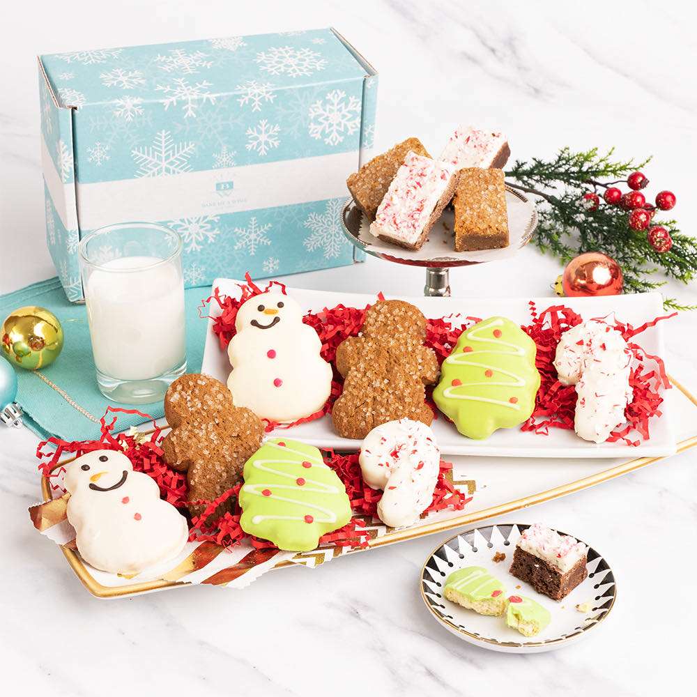 12PC Holiday Cookie and Brownie Box