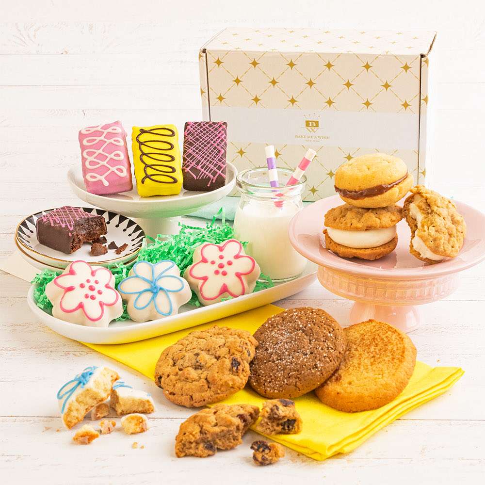 Springtime Cookie and Brownie Snack Box