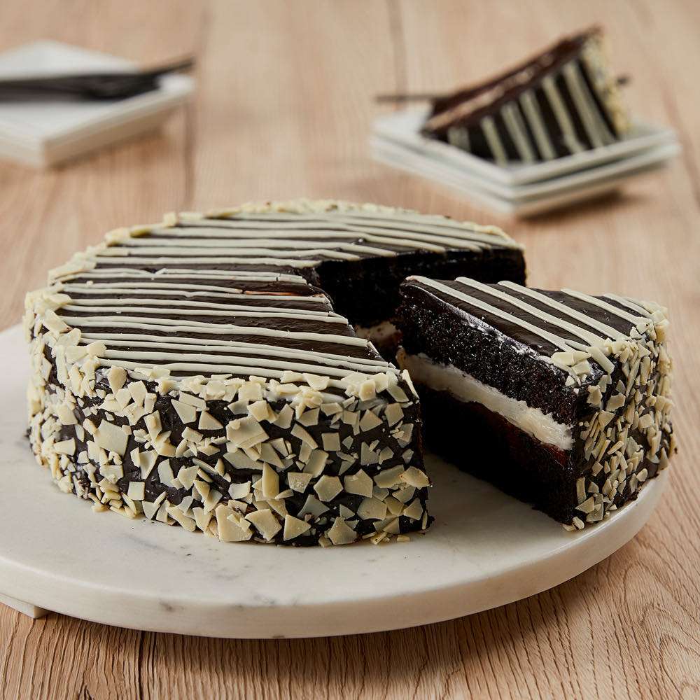 Black and White Mousse Cake