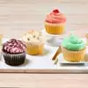 Wide View Image JUMBO Fruity Cupcakes