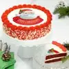 Wide View Image Santa Cake