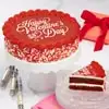 Wide View Image True Romance Valentine's Day Cake