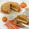 Wide View Image Pumpkin Latte Cake