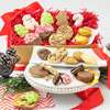 Wide View Image The Holiday Cookie Basket