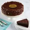 Wide View Image Triple Chocolate Enrobed Brownie Cake