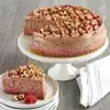 Wide View Image Raspberry Hazelnut Cheesecake