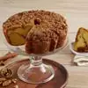 Wide View Image Viennese Coffee Cake - Cinnamon and Walnuts