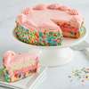 Wide View Image Strawberry Funfetti Cake