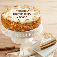 Product Personalized 10-inch Carrot Cake Purchased by Reviewer