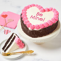 Product Be Mine! Heart-Shaped Chocolate Cake Purchased by Reviewer