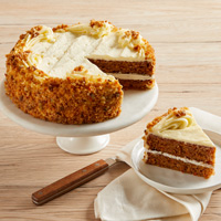 Wide View Image Carrot Cake