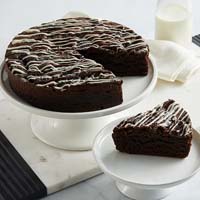 Wide View Image Cookies and Cream Brownie Cake (military)