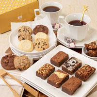 Wide View Image Cookie and Brownie Snack Box 