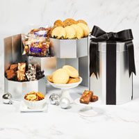 Wide View Image Silver Boutique Bakery Gift