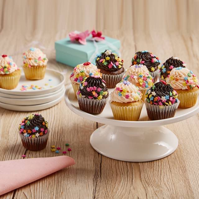 Best selling product  Mini Springtime Cupcake Bouquet